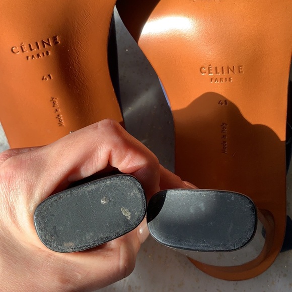 Authentic Celine suede bam bam heels - Picture 12 of 13